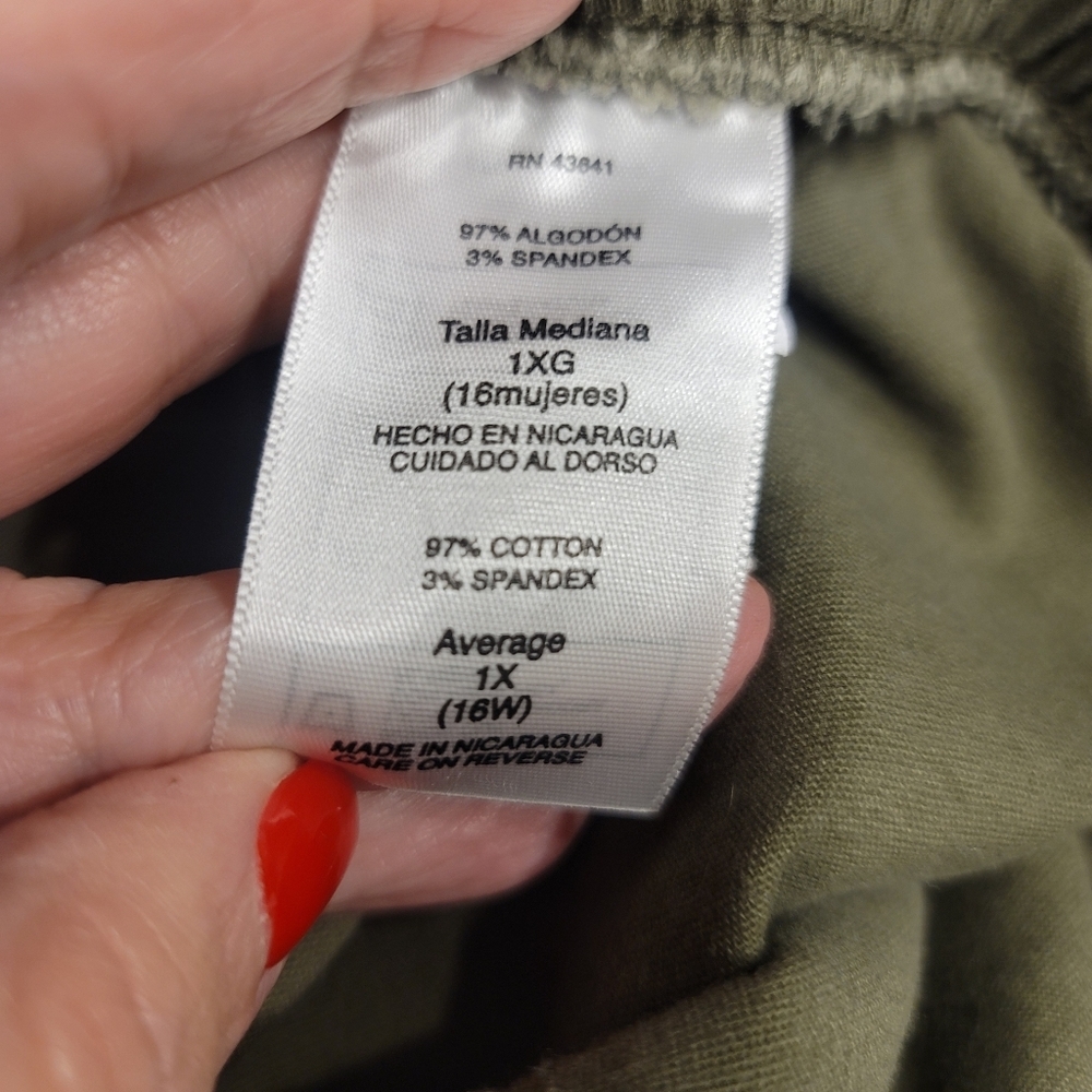 JMS Olive Green slacks.  NWOT - Picture 3 of 8